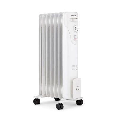 10076-315 / Radiateur électrique bain d'huile 1500W OCEANIC - Blanc -  - Photo 1