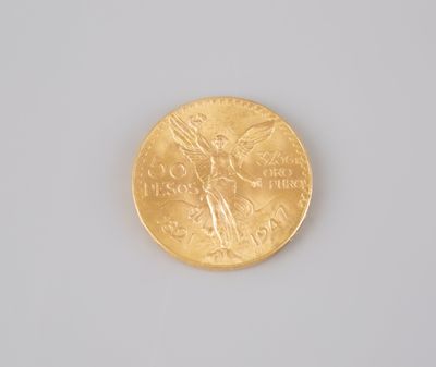 an image of a gold coin sitting on top of a white surface