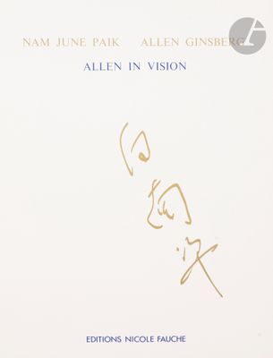 an image of a signed book with a picture of a person