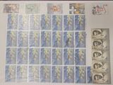 a picture of a picture of a picture of some stamps