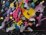 an image of a painting with lots of different colors on it