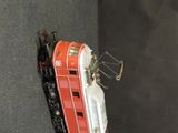 a toy train that is sitting on a table