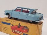 a toy car that is sitting on top of a box