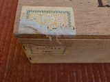 a box with a label on it sitting on a table