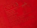 the cover of a red book with the words mad blanka written on it