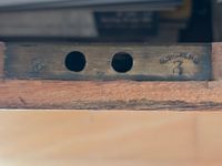 Coffre de marine en bois et laiton, à deux poignées latérale… (photo 5)