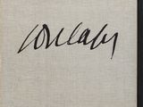a book with the title of a novel written in black ink