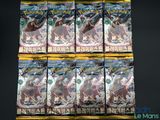 plusieurs paquets de cartes à collectionner Pokémon empilés les uns sur les autres