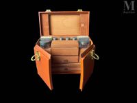 Nécessaire de toilette en box marron (photo 2)
