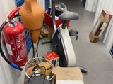 a lot of things that are sitting on the floor