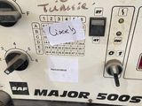 a machine that has some writing on the side of it