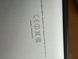 a close up of the back of a laptop computer