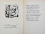 an open book with a picture of a woman on it