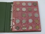 a bind with a lot of coins inside of it