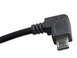 a close up view of a usb cable connected to a computer