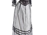 a black and white dress on a mannequin mannequin mannequin mannequin mannequin mannequin mannequin mannequin mann