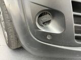 a close up of the front bumper of a car