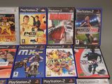 a lot of video games that are on the table