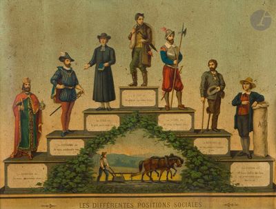 de nombreuses personnes debout au sommet d'une pyramide