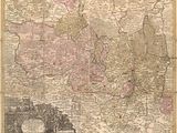 une carte du royaume d'Angleterre et du Pays de Galles