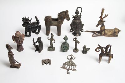 Renne de grange en poterie - France