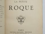 an open book with a black and white title on it