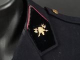 a close up of a uniform on a mannequin mannequin