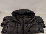 the north face black puffer jacket with hood