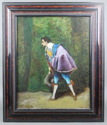 Ferdinand ROYBET (1840-1920) L'homme à la cape