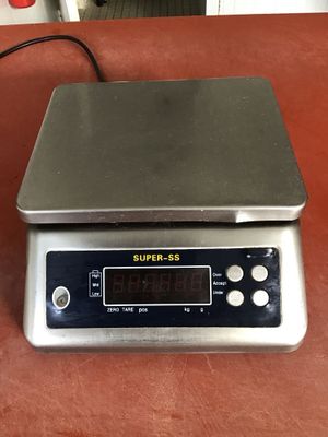 Balance électronique SUPER - SS en inox, fonctionnelle. LOTS A RETIRER - Photo 1