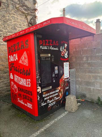 Distributeur automatique de pizzas, constructeur APITECH, marque ...