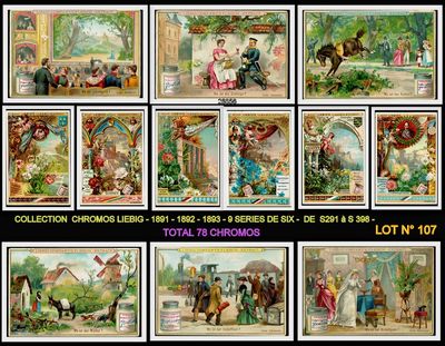 une image représentant un collage de cartes postales victoriennes représentant des personnes et des animaux