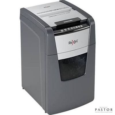 the rexet paper shredder is a compact, high - security paper shr