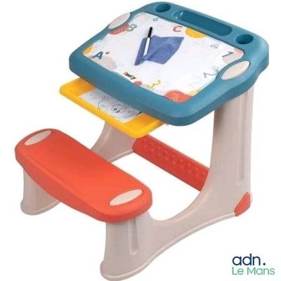 an image of a child ' s desk with a drawing board on it