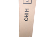 a cardboard box that has the word hero on it