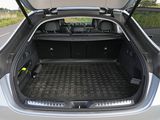a trunk of a car with the trunk open
