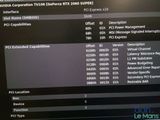 a computer screen with a lot of information on it