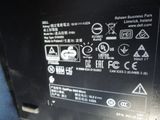 a close up of a sign on the back of a car