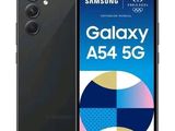 Le smartphone Samsung A455 5G est présenté en noir