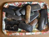 a tray that has a bunch of different types of tools on it