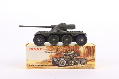 a toy tank sitting on top of a box