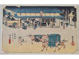 an image of a painting of people playing a game of baseball