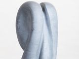 person, ' sculpture of a woman ' s head on a pedestal ', 2019