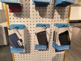 a lot of cell phones on display in the store