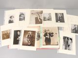 a lot of old photos of men in suits and ties