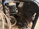 a small engine that is sitting on a pallet