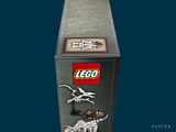 a box that has a lego figure on top of it