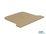 an image of a brown plastic cover for a laptop computer