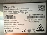 a close up of a label on a machine