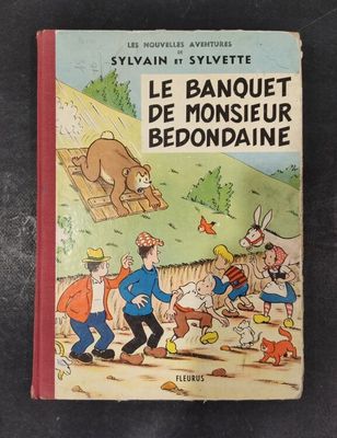 the cover of the book le banquet de monsieureur bedondaine